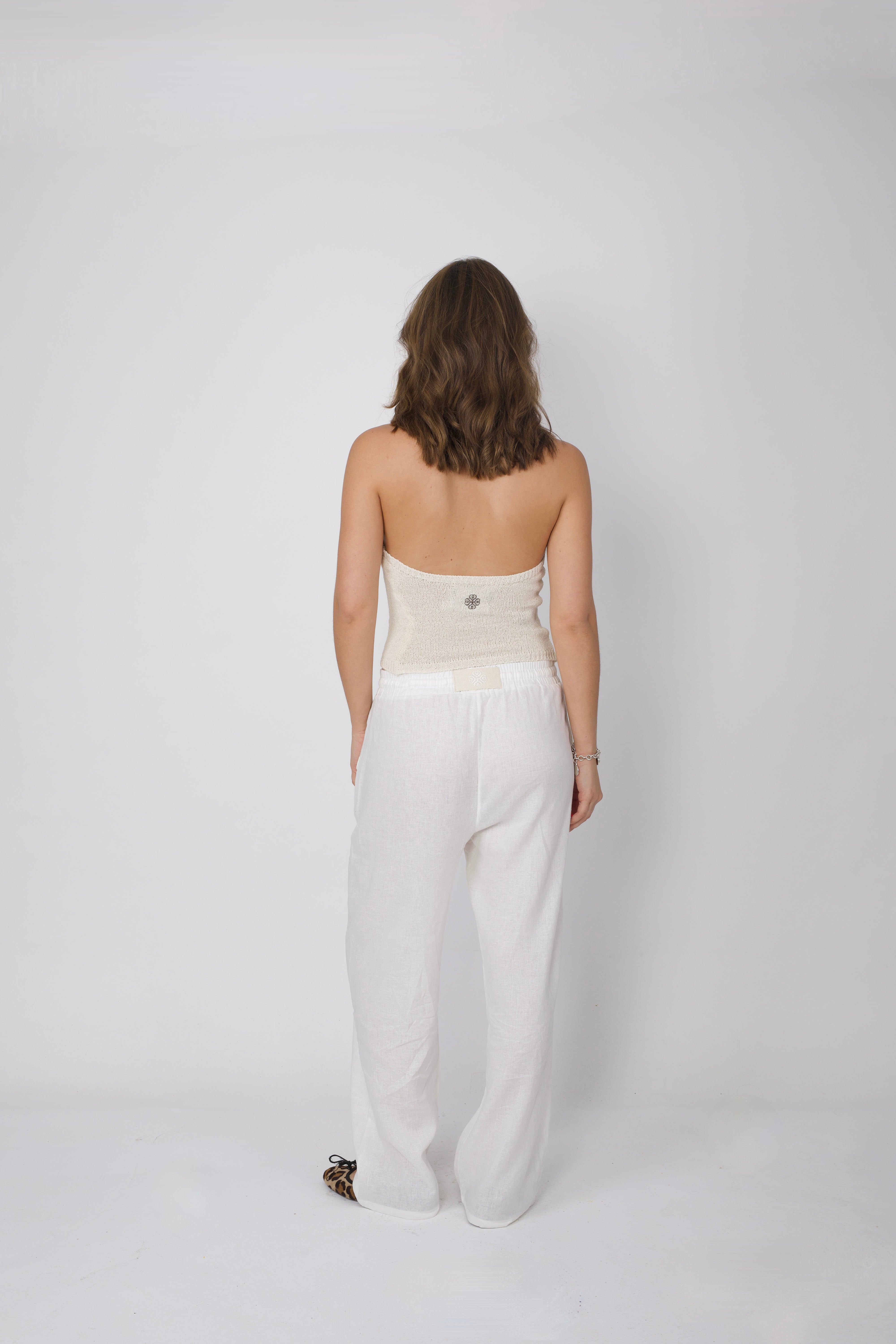 Summer Essentials Bundle – Sculpt Knit Top + Linen Trousers