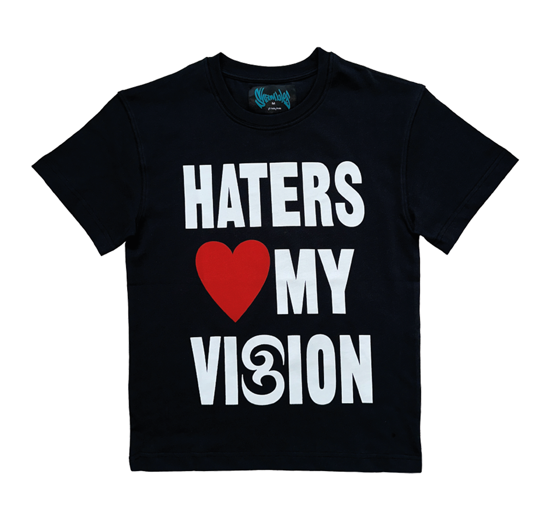 SHABMLES HATERS LOVE MY VISION BLACK